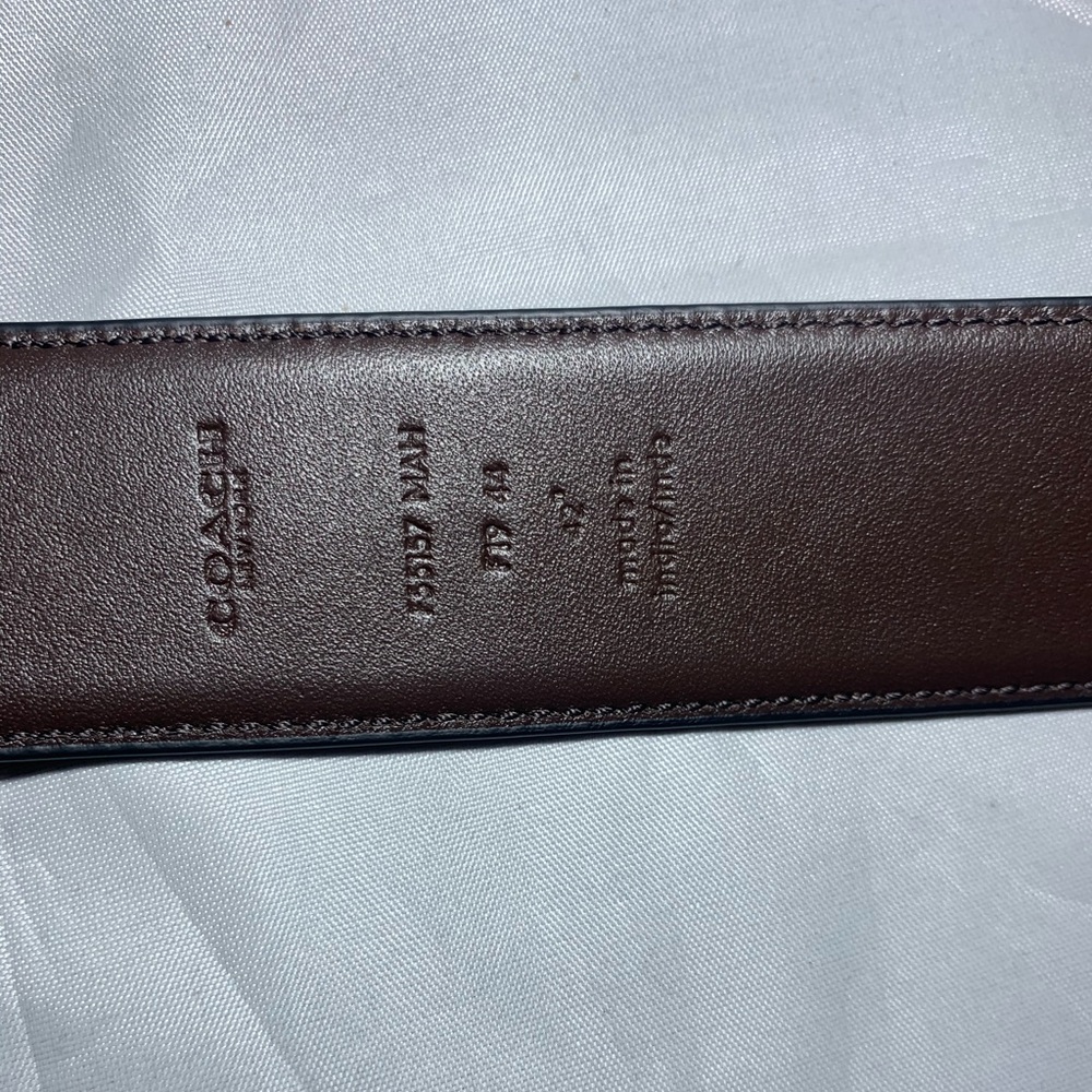 Harness Buckle Cut-To-Size Reversible Belt - Picture 6 of 7